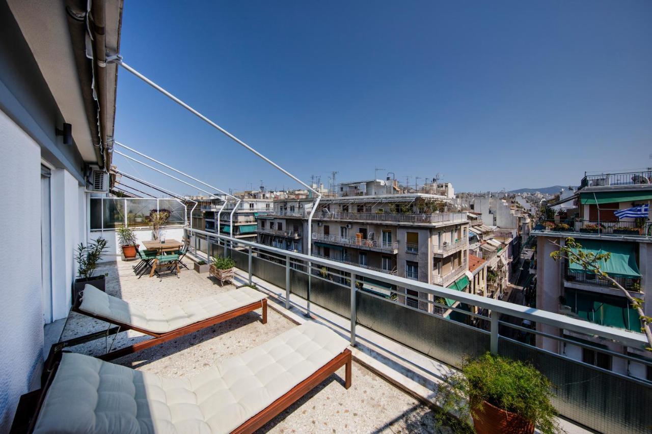 Amazing Penthouse In Athens City Center Luaran gambar