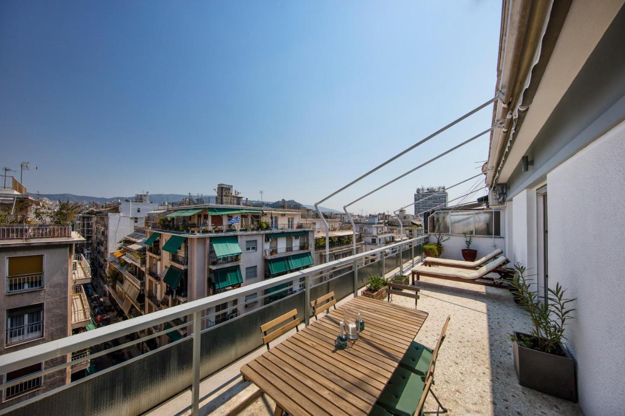 Amazing Penthouse In Athens City Center Luaran gambar